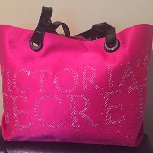 LARGE VICTORIA SECRET TOTE BAG